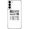 All You Need Is Love BW Galaxy S22 Plus Skin